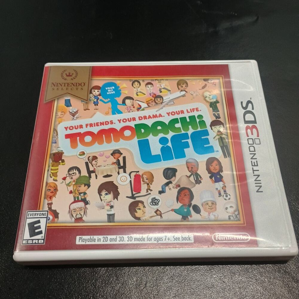 Tomodachi Life Nintendo Selects Nintendo 3DS Used Complete Video Game Original